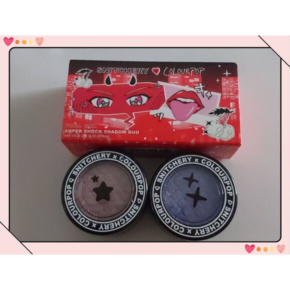 NIB~Colourpop Snitchery Final Girl Super Shock Shadow Duo - Picture 1 of 3